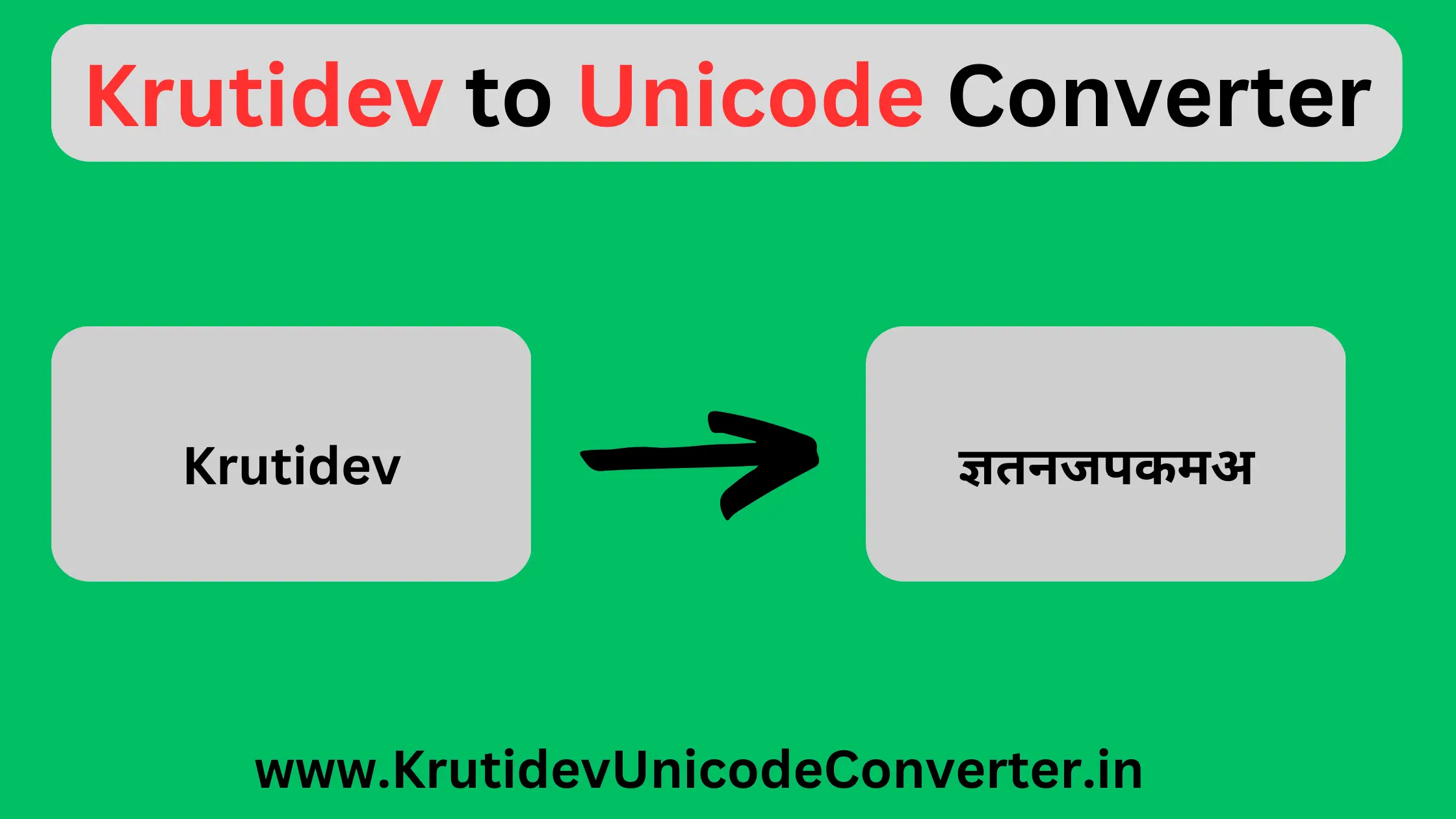 krutidev to unicode converter